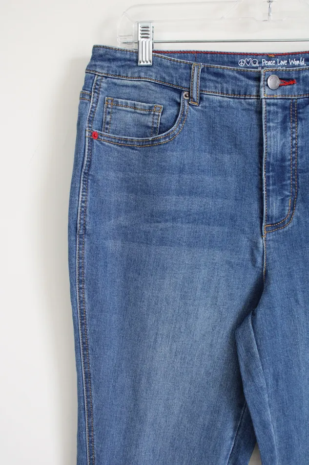 Peace Love World Rings Peace Love World Boot Cut Jeans 12