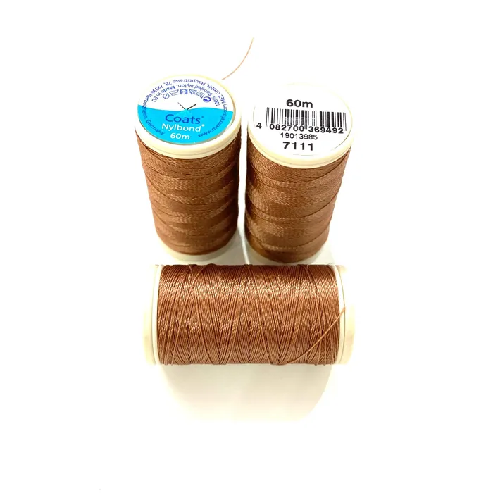 Peppy Beads Coats Nylbond extra strong beading thread 60mt bronze 7111 Earrings Peppy Beads Coats Nylbond extra strong beading thread 60mt bronze 7111 Earrings