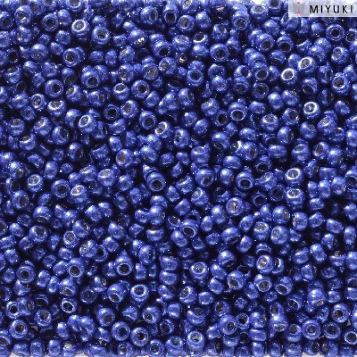 Peppy Beads Earrings Miyuki Seed Beads 110 Duracoat Galvanized Navy 5111NEW