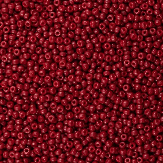 Peppy Beads Earrings Miyuki Seed Beads 150 Duracoat Opaque Jujube 4469
