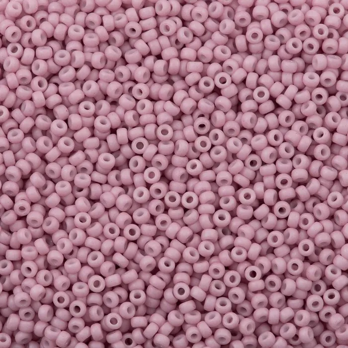 Peppy Beads Earrings Miyuki Seed Beads 80 Matted Opaque Dusty Orchid 2024NEW