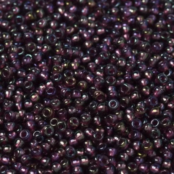 Peppy Beads Miyuki Seed Beads 110 Fancy Lined Old Rose 3749NEW Earrings