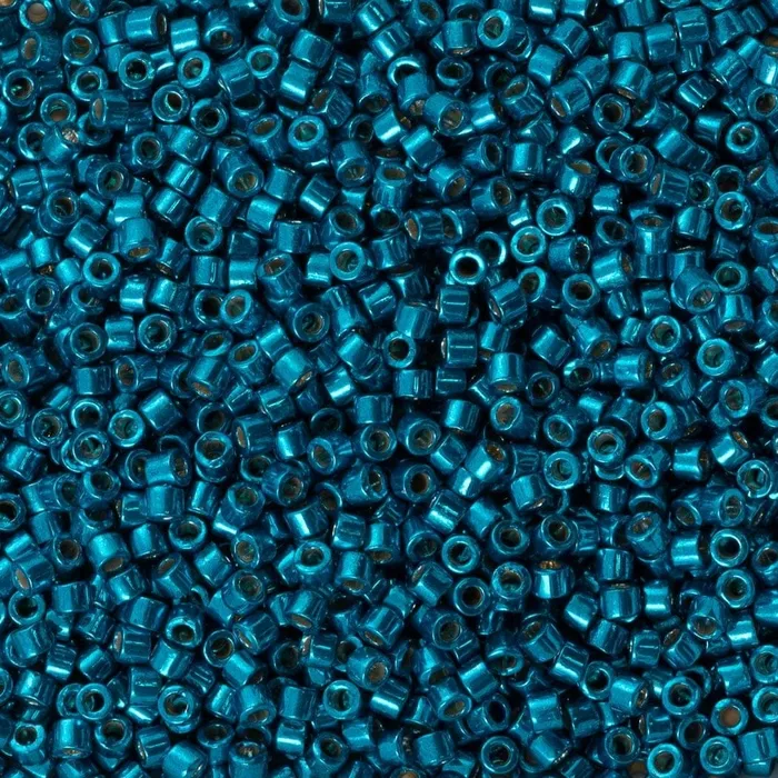 Peppy Beads Rings DB2514 Duracoat Galvanized Dark Capri Blue Miyuki Delica 110 Peppy Beads Rings DB2514 Duracoat Galvanized Dark Capri Blue Miyuki Delica 110
