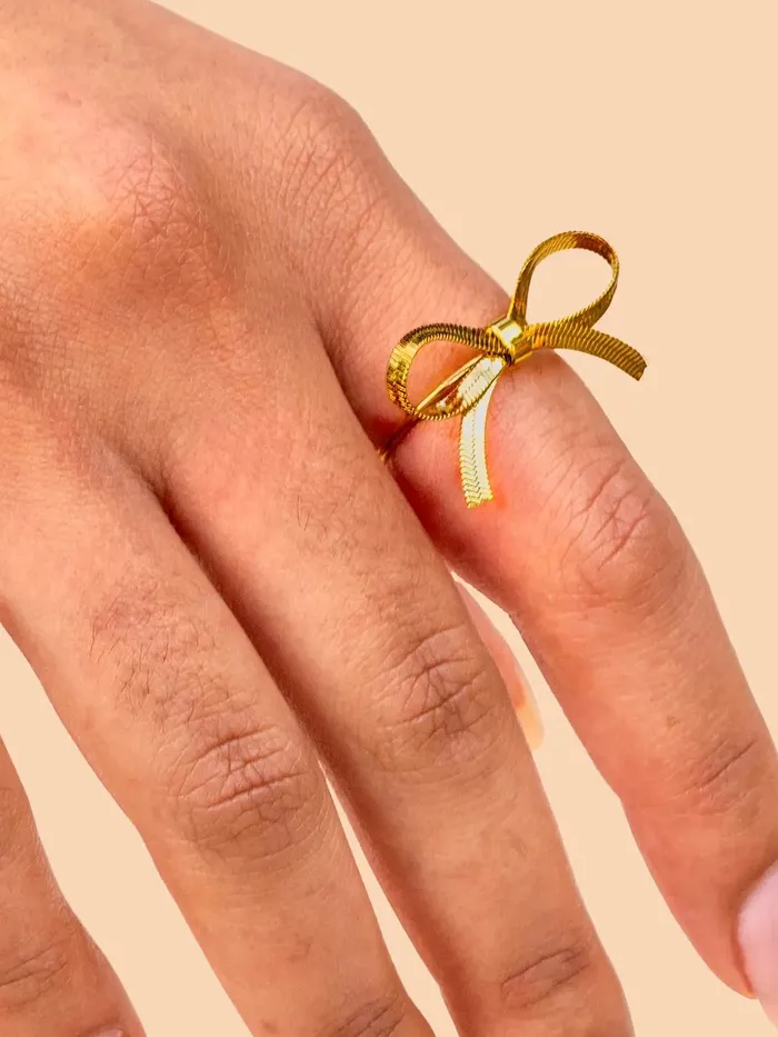 Peter June Rings Bow Is Mine Ring
