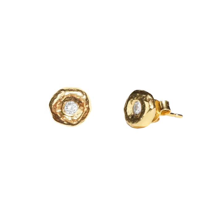 Pleiades White Sapphire Studs COMMON ERA Rings