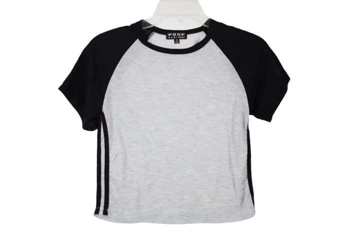 Poof New York Crop Tee S Poof Earrings