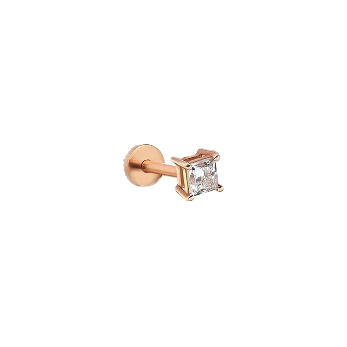 PrincessCut Piercing Kismet by Milka Earrings