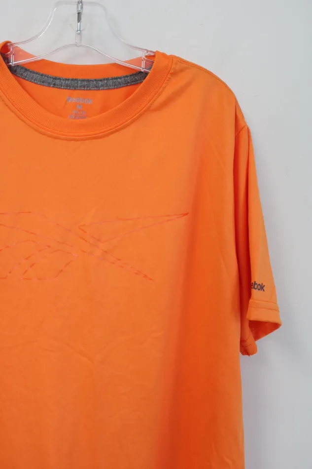 Reebok Orange Athletic Shirt Youth M 1012 Reebok Earrings