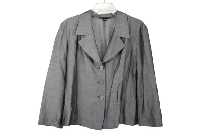 Revue Earrings Revue Wool Blend Lightweight Jacket 14