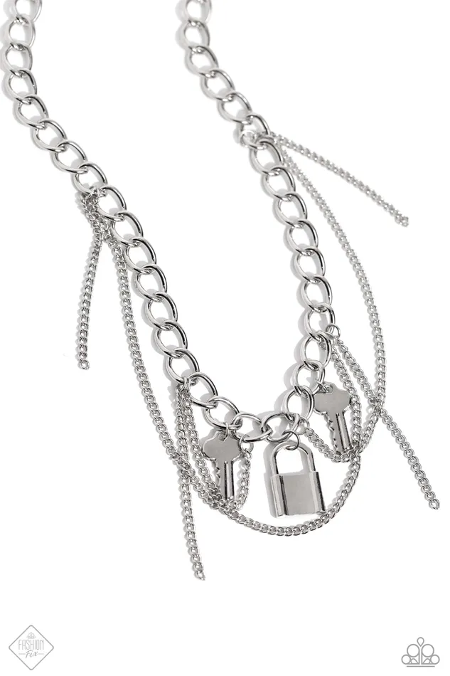Rings Against the LOCK Silver Paparazzi Accessories