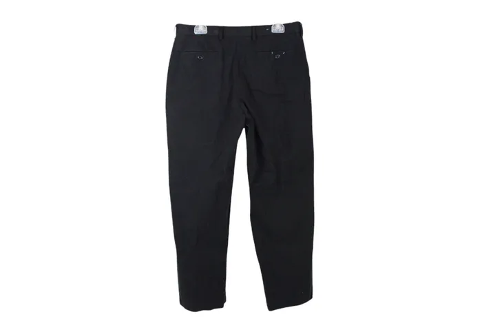 Rings Architect Architect Black Cotton Pants 34X29