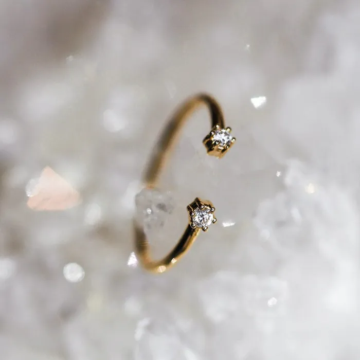 Rings Blossom Cuff Diamond Ring Earth Mined Consider Bridal