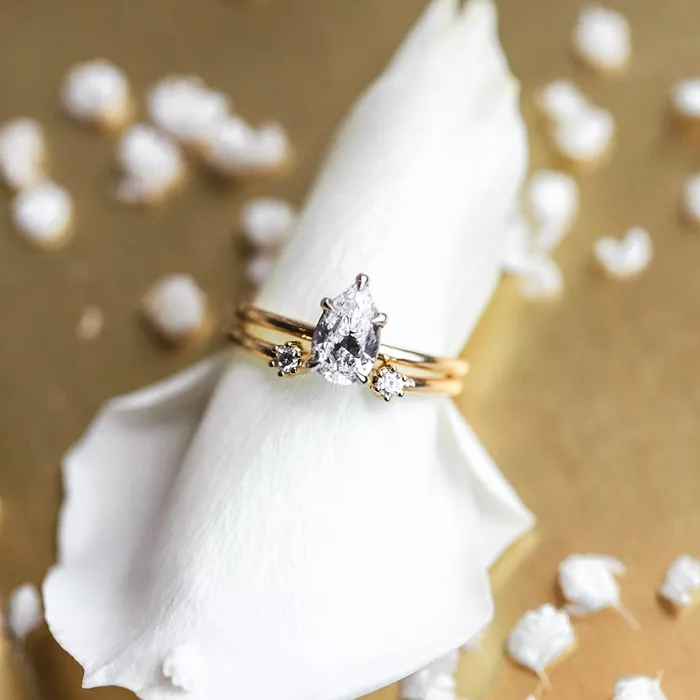 Rings Blossom Cuff Diamond Ring Earth Mined Consider Bridal