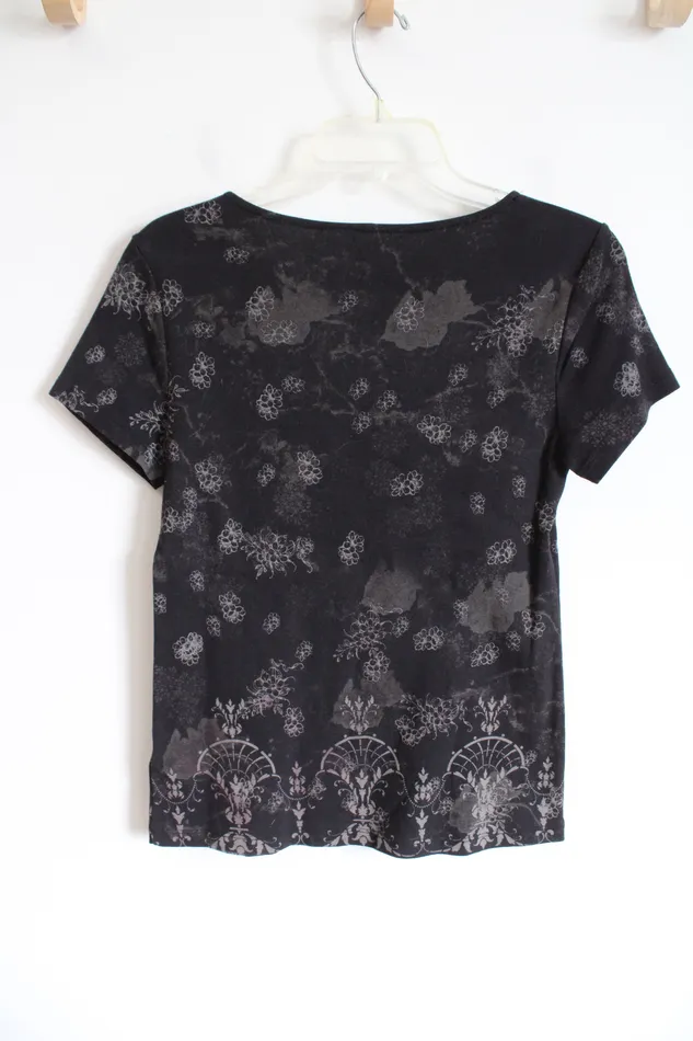 Rings Chicos Chicos Zengery Black Studded Tee 0 SM