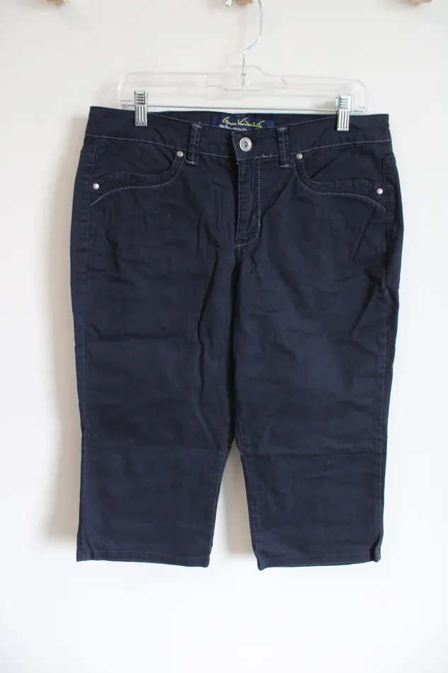 Rings Gloria Vanderbilt Gloria Vanderbilt The Perfect Fit Navy Blue Capris 12 Petite Rings Gloria Vanderbilt Gloria Vanderbilt The Perfect Fit Navy Blue Capris 12 Petite