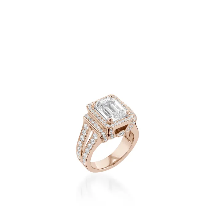 Rings John Atencio Alexandra Elite Yellow Gold Diamond Ring