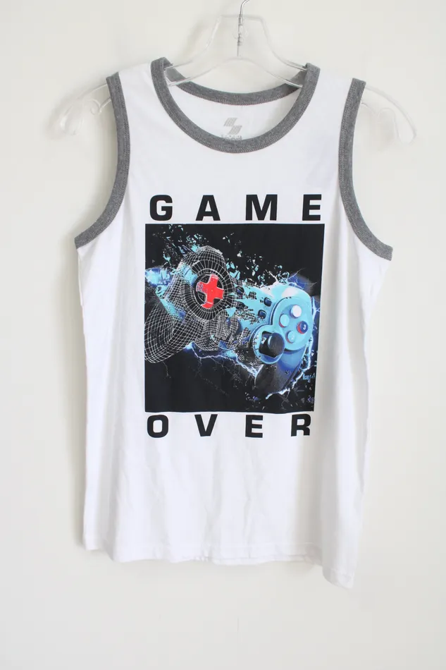Rings Jubilee Thrift NEW Place Sport White Gaming Tank Top XL