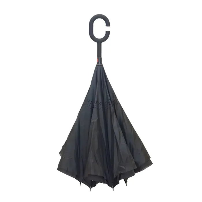 Rings NUFOOT Black Topsy Turvey Umbrella