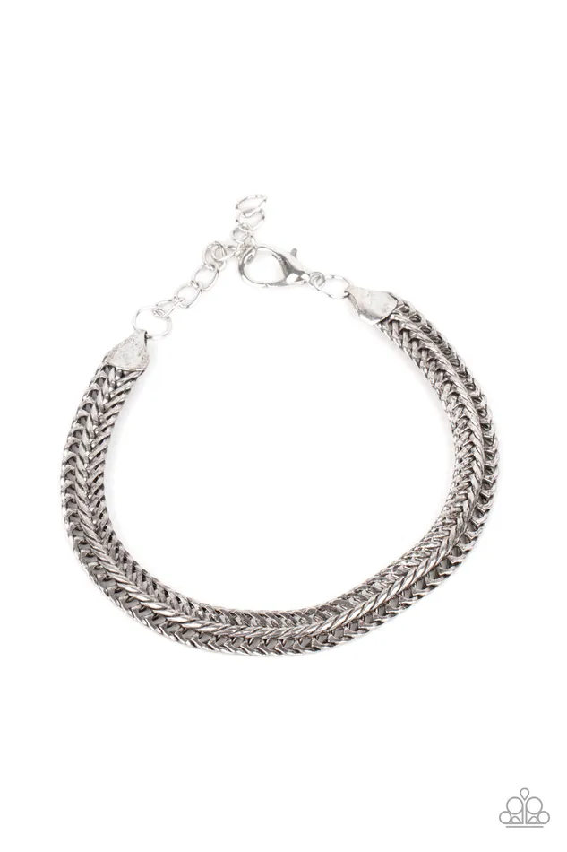 Rings Paparazzi Accessories Extraordinary Edge Silver