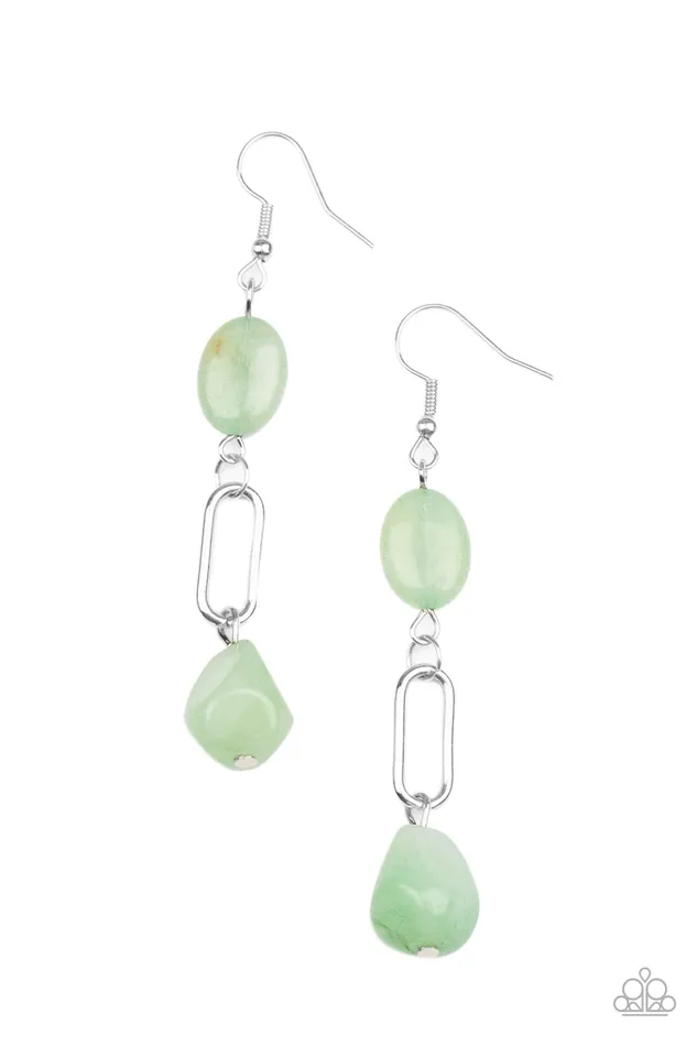 Rings Paparazzi Accessories Stone Apothecary Green