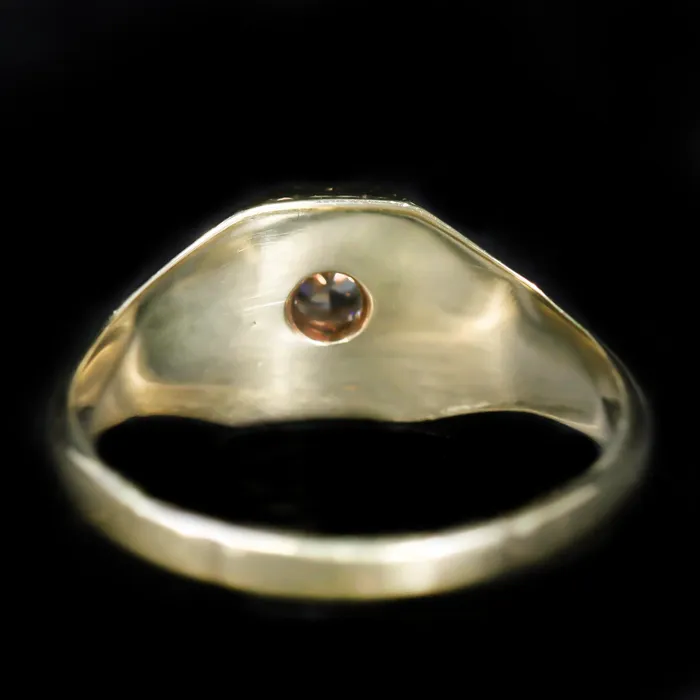 Rings Platinum 1911 Art Deco 040 Carat Old European Cut Diamond Ring