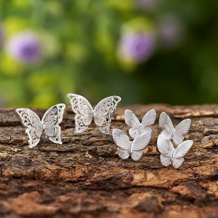 Rings Sterling Silver Butterfly Bundle Chadds Ford Jewelry
