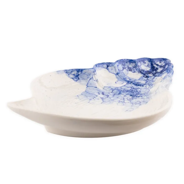 Rings THEBEACHCOMBER Beachcombers Blue Ceramic Shell Dish