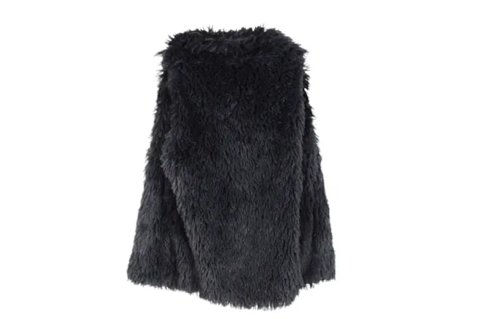 Rings Xhilaration Xhilaration Black Fur Vest XS