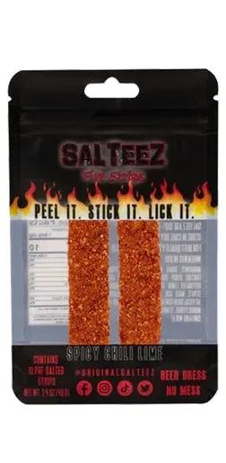 SALTEEZ Earrings SALTEEZ FIRE STRIPS SPICY CHILI LIME