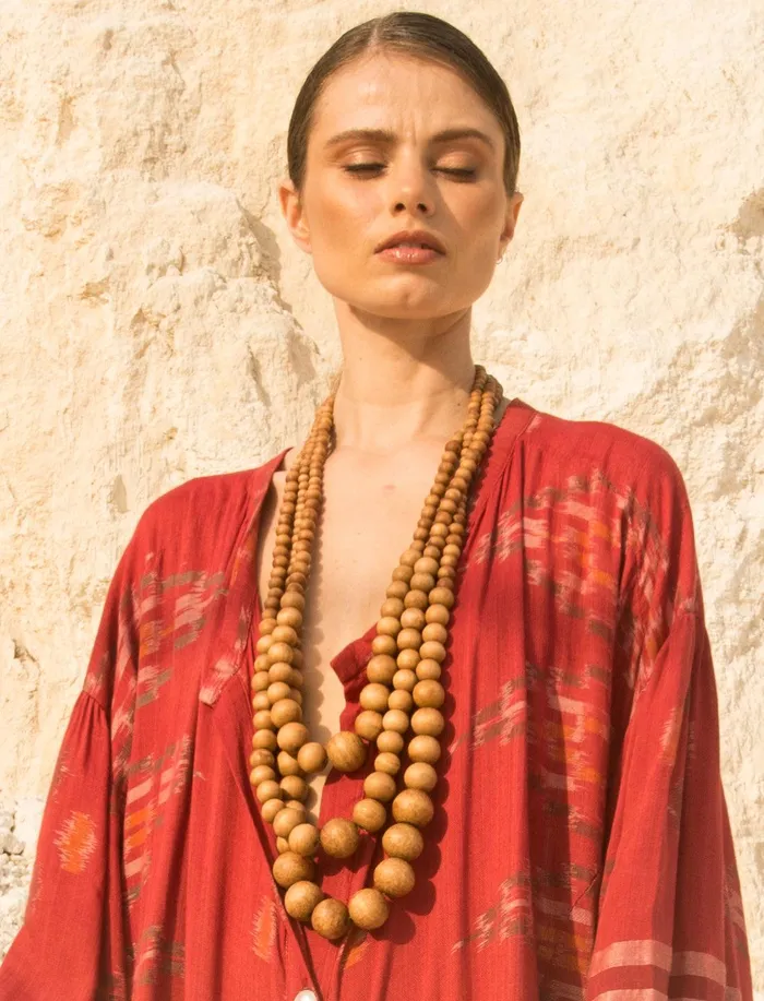 Sans Short Layered Necklace Erika Pea Necklaces Sans Short Layered Necklace Erika Pea Necklaces