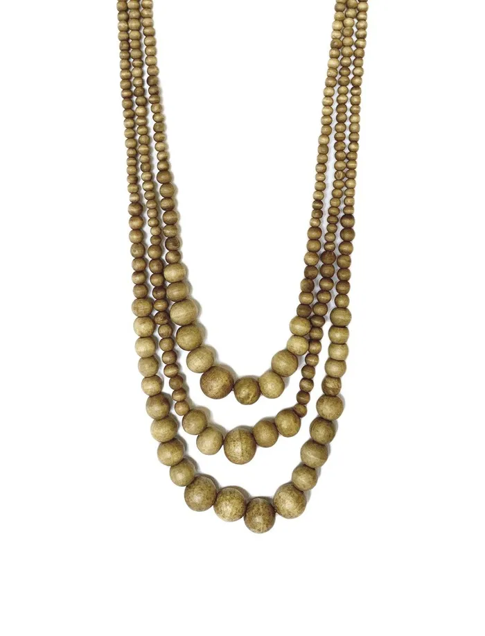 Sans Short Layered Necklace Erika Pea Necklaces Sans Short Layered Necklace Erika Pea Necklaces