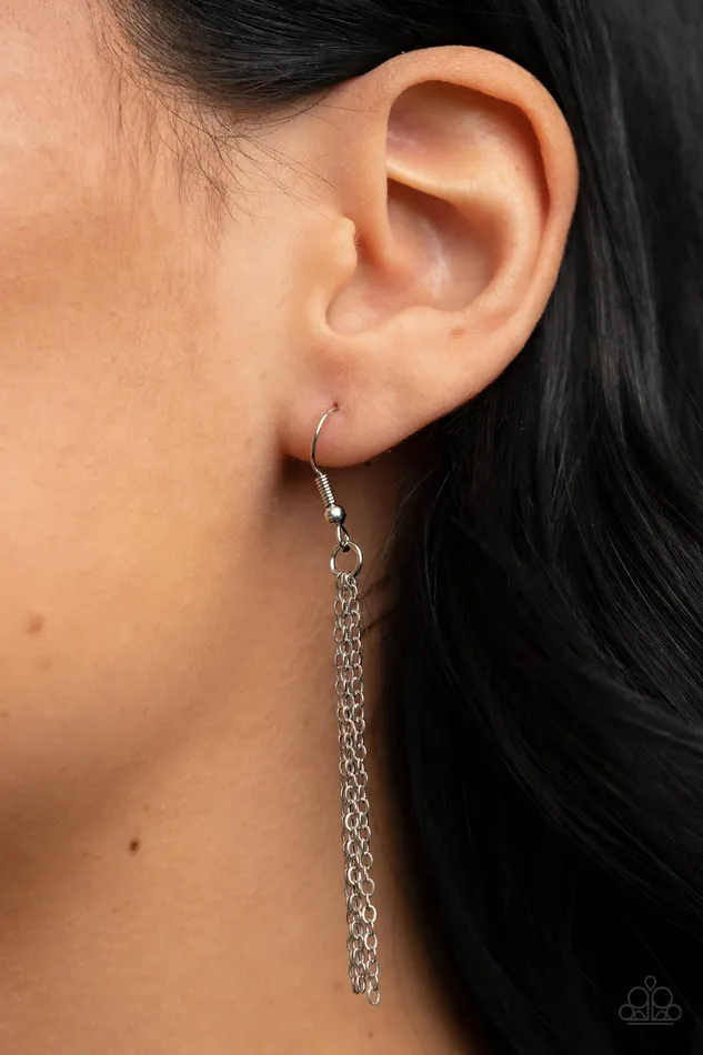Set in GEMSTONE Green Paparazzi Accessories Earrings