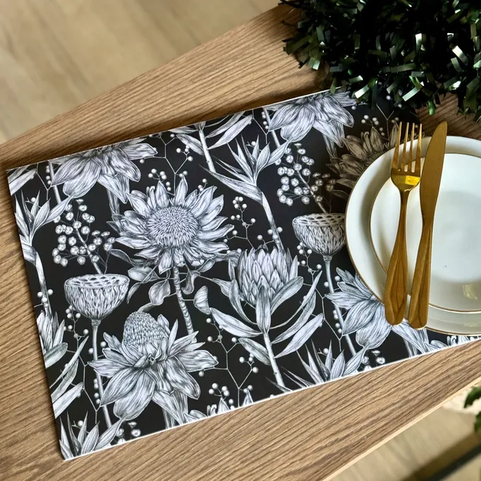 SHORELINE Earrings Grey Fynbos Paper Placemats