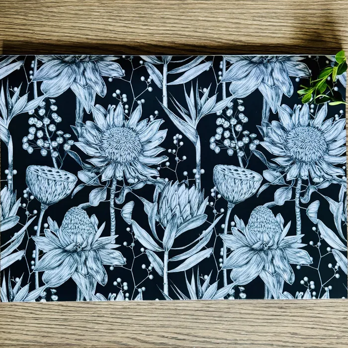 SHORELINE Earrings Grey Fynbos Paper Placemats