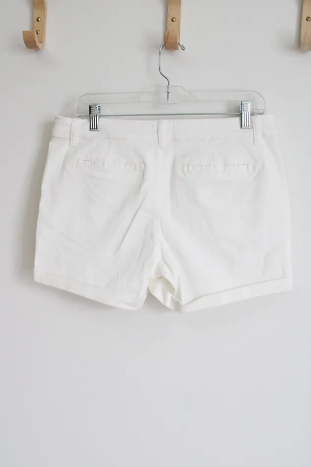 SO Rings SO White Chino Shorts 9