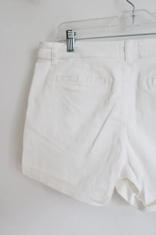 SO Rings SO White Chino Shorts 9
