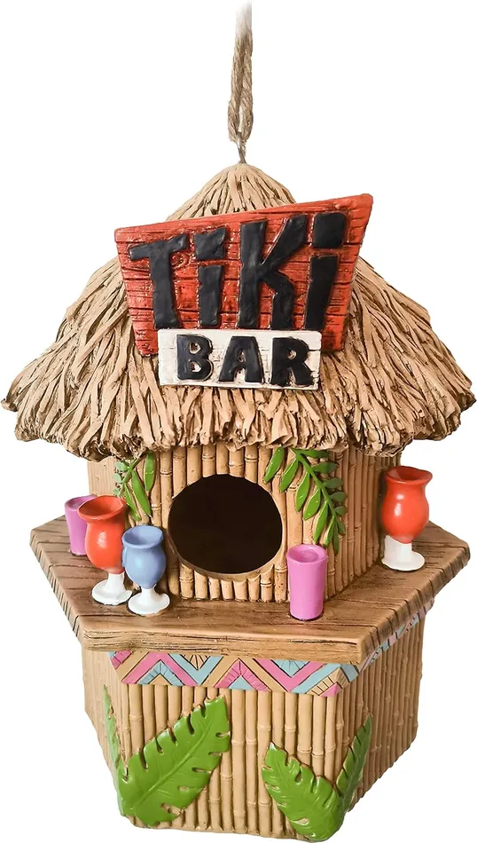 SPOONTIQUES Necklaces Bird House Tiki Bar