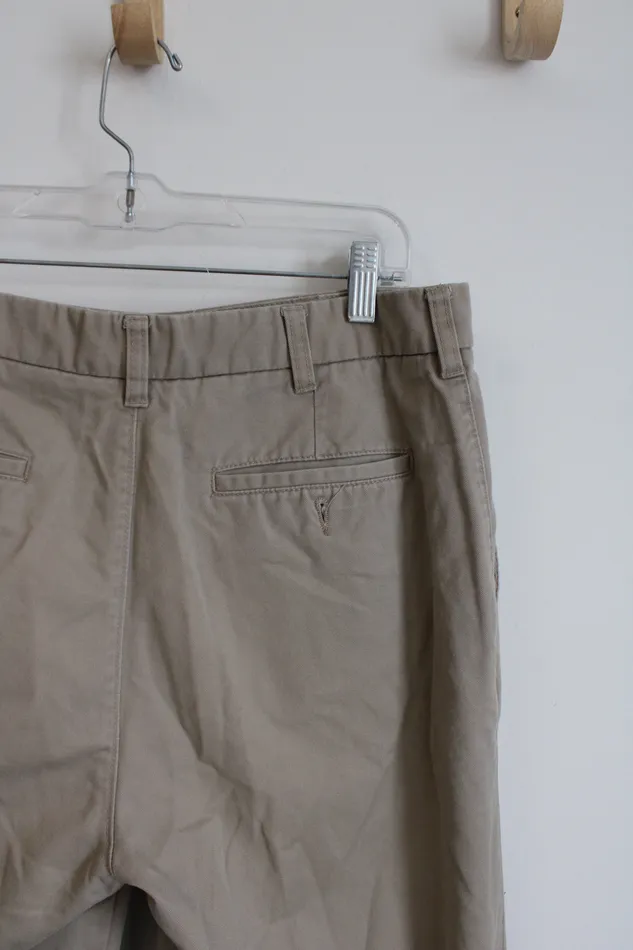 St Johns Bay Earrings St Johns Bay Classic Fit Khaki Chino Pants 33X32