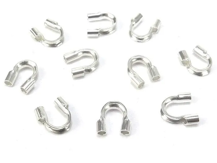 Sterling Silver Wire Protector0021ID Peppy Beads Rings