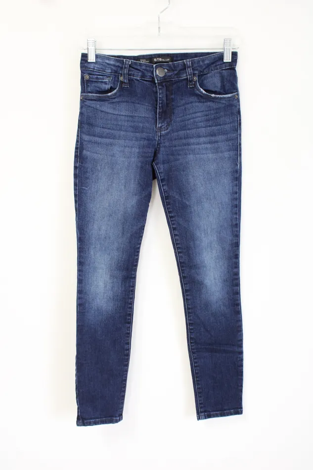 STS Blue Emma Ankle Skinny Jeans 25 STS Blues Rings