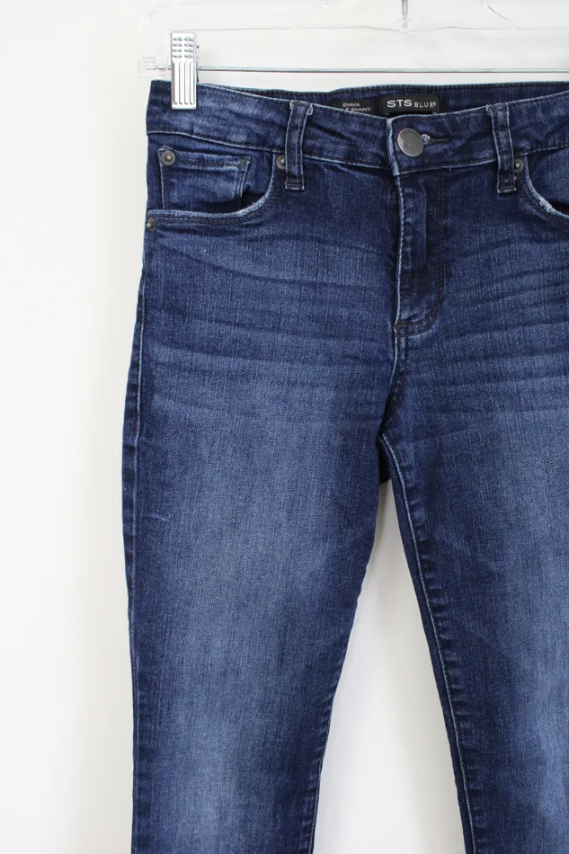 STS Blue Emma Ankle Skinny Jeans 25 STS Blues Rings