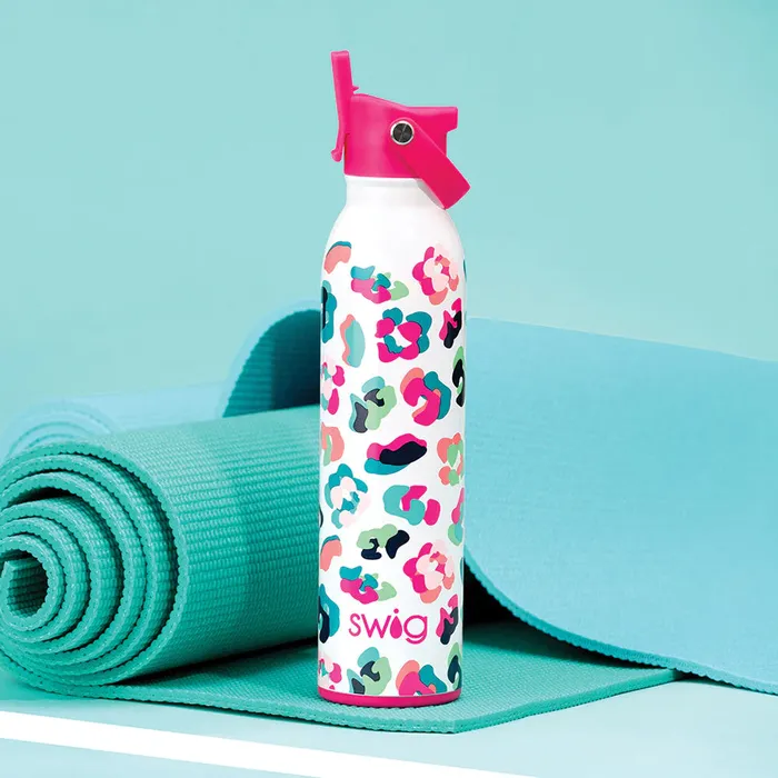 SWIG LIFE PARTY ANIMAL FLIP SIP WATTER BOTTLE 20oz The Chandelier Rose Boutique Earrings SWIG LIFE PARTY ANIMAL FLIP SIP WATTER BOTTLE 20oz The Chandelier Rose Boutique Earrings