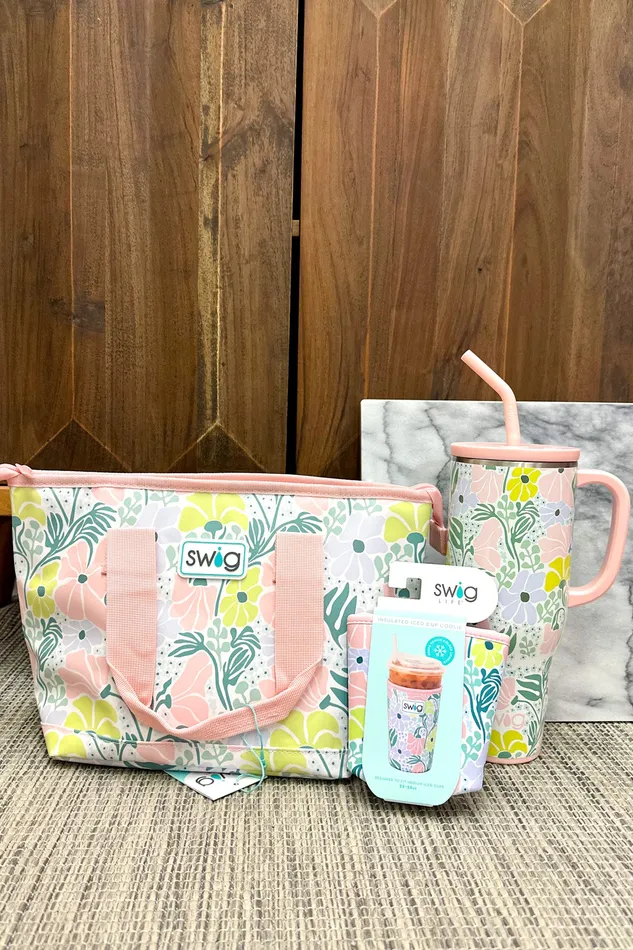 Swig Lunchi Lunch Bag Garden Party Swig Necklaces
