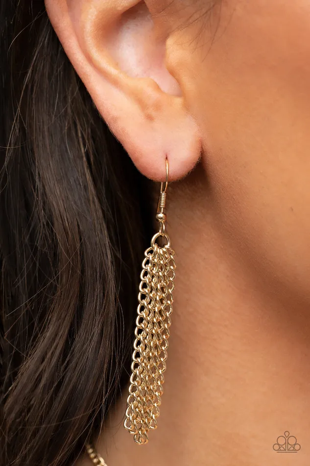 Tai Chi Tassel Gold Paparazzi Accessories PreStyled Sets