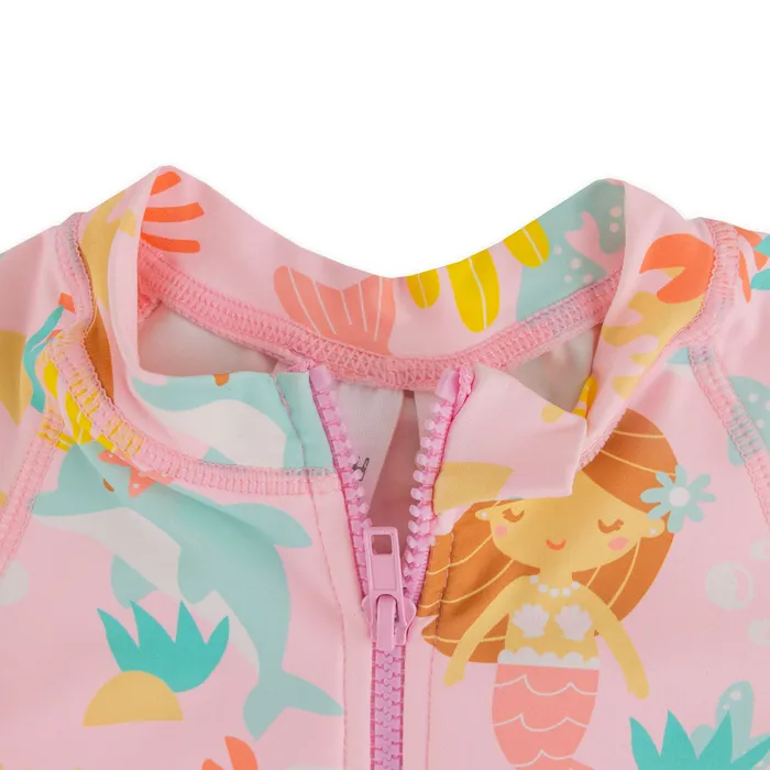 TANKSTREAM Earth Nymph Seaside Baby Girl Rash Suit Necklaces