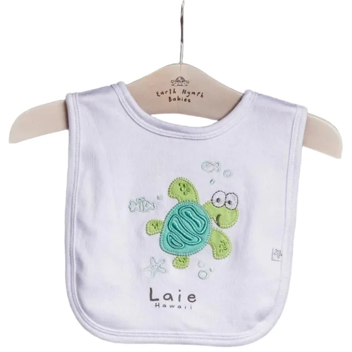 TANKSTREAM Earth Nymph Turtle Laie Hawaii Baby Bib Necklaces