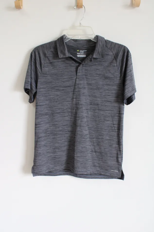 Tek Gear DryTek Gray Heathered Polo Shirt 1820 Tek Gear Earrings