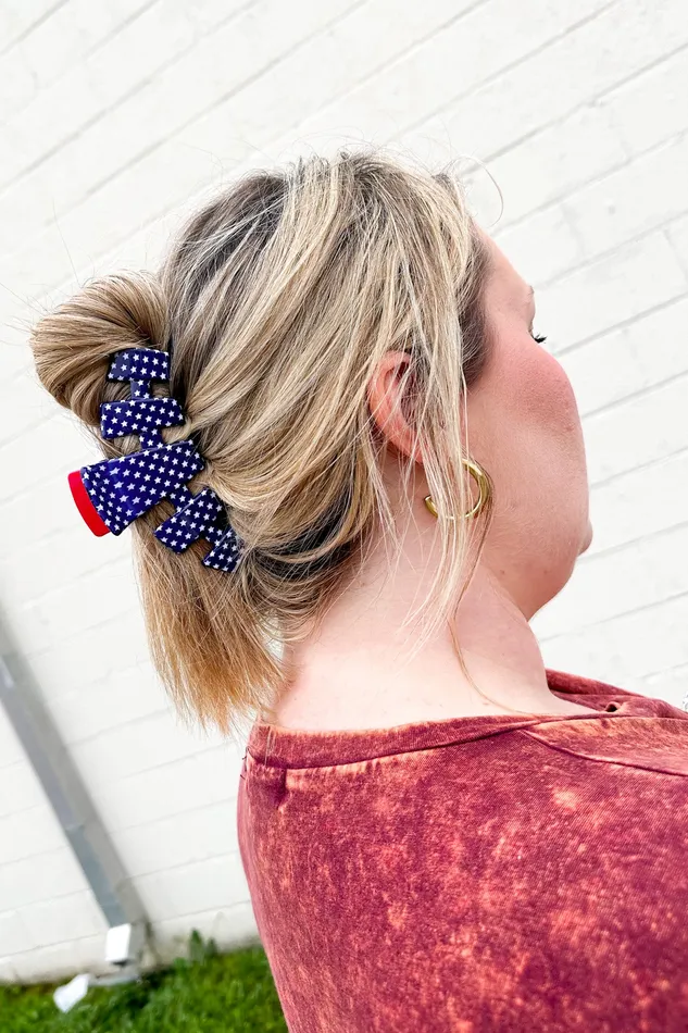 Teleties Classic Large Hair Clip We The Party People Teleties Faire Earrings