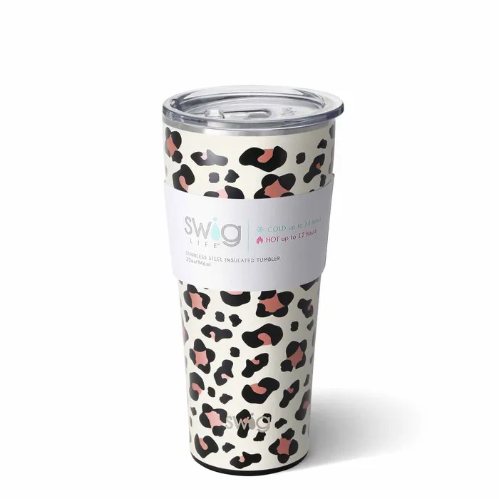 The Chandelier Rose Boutique Earrings SWIG LIFE LUXY LEOPARD TUMBLER 32oz