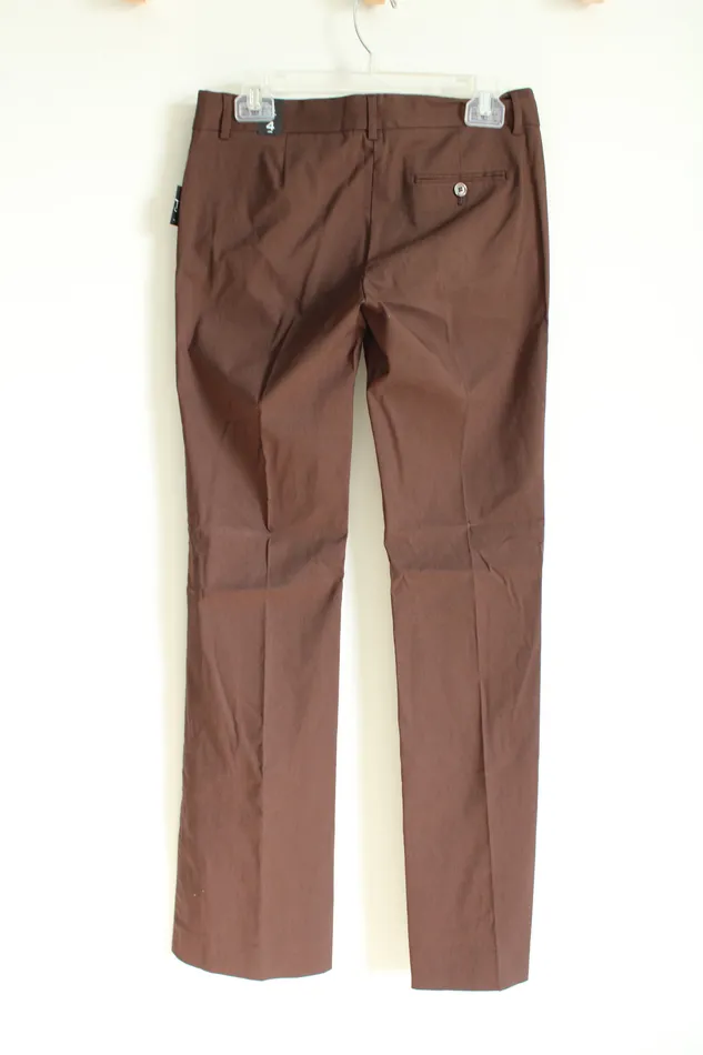 The Limited Earrings NEW The Limited Stretch Brown Trousers 4 Long